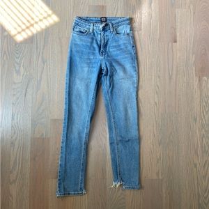 BDG girlfriend high rise jeans